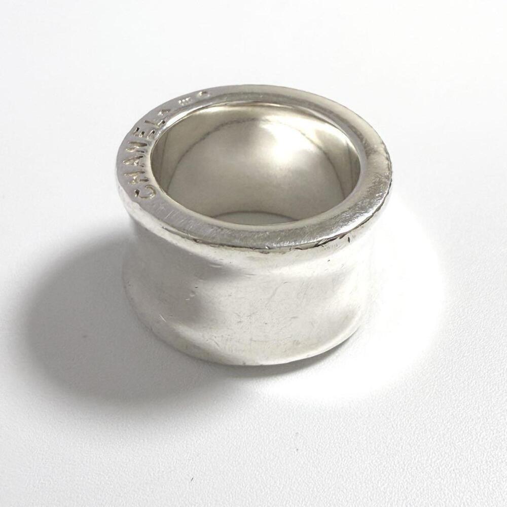 CHANEL Authentic Vintage Silver Ring - Picture 3 of 10